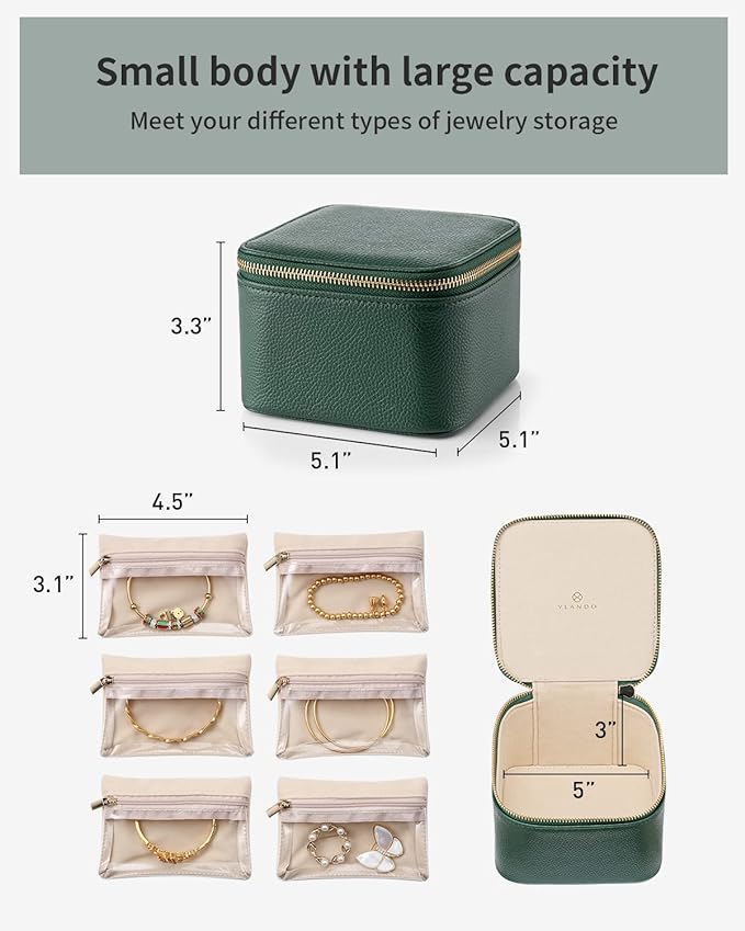 Leather Jewelry Boxes for Travel