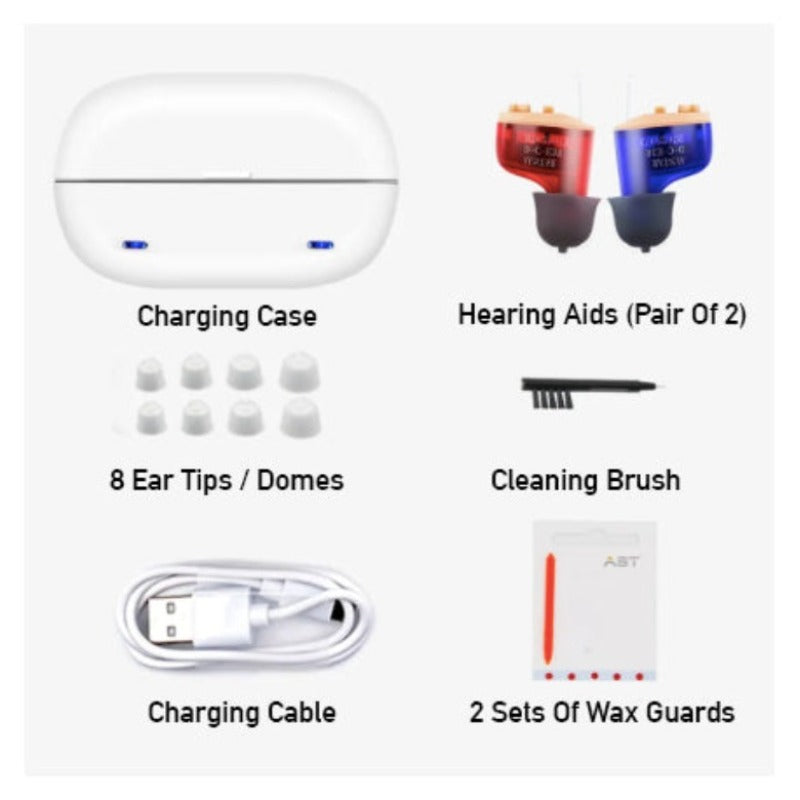 Micro CIC Rechargeable Hearing Aids