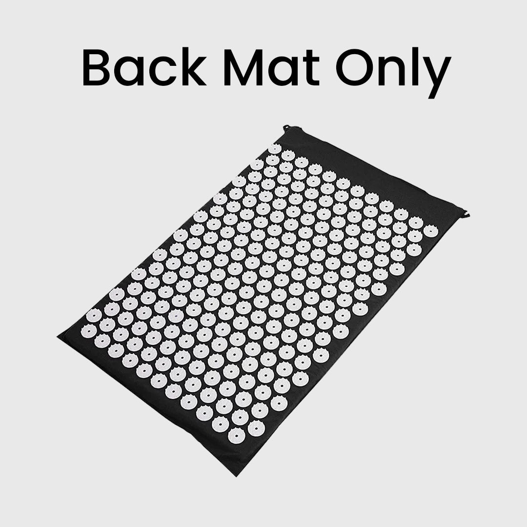 Neck & Back Acupressure Mat + Pillow Set