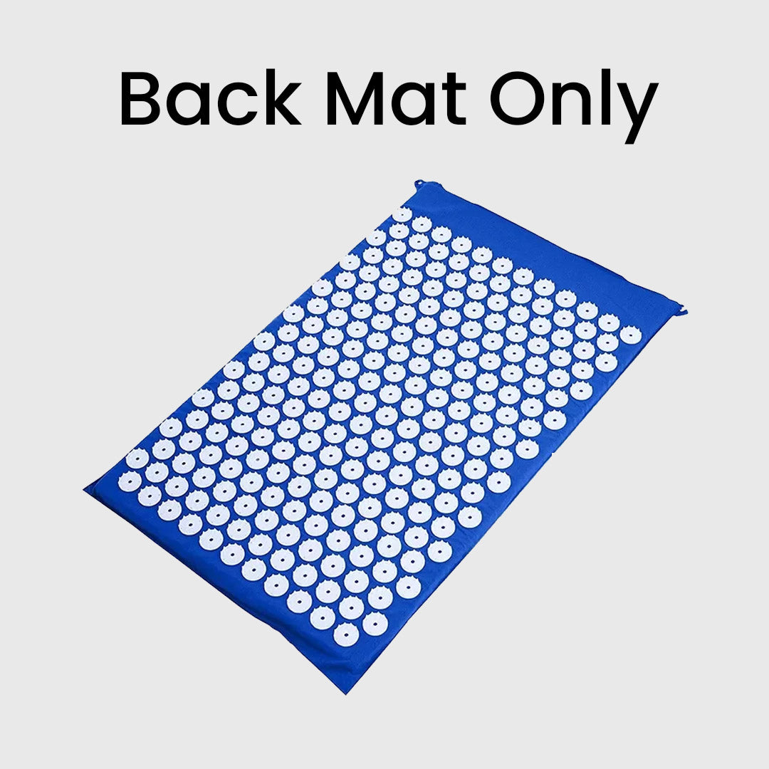 Neck & Back Acupressure Mat + Pillow Set