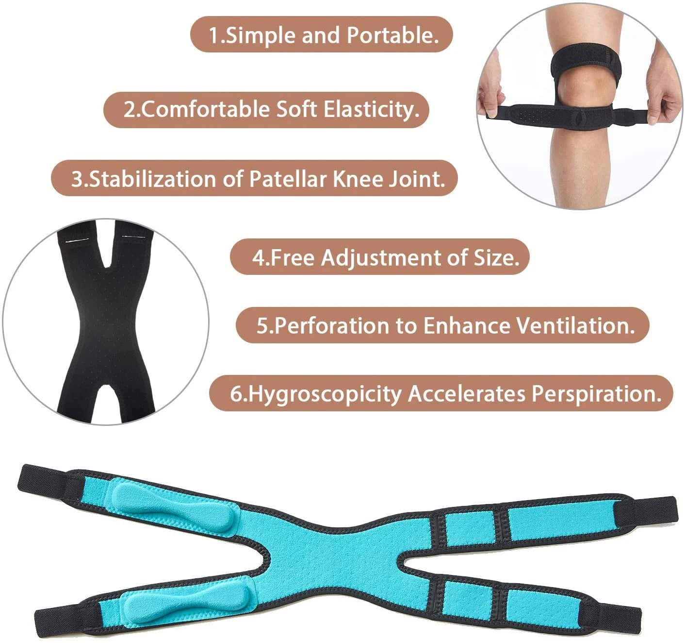 NEENCA Patella Knee Strap: Joint Pain Relief