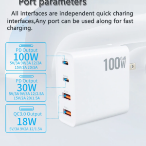 Quick Fast Universal Charging Station – Charge Mobile, Macbook, iPod and iPad at the same time