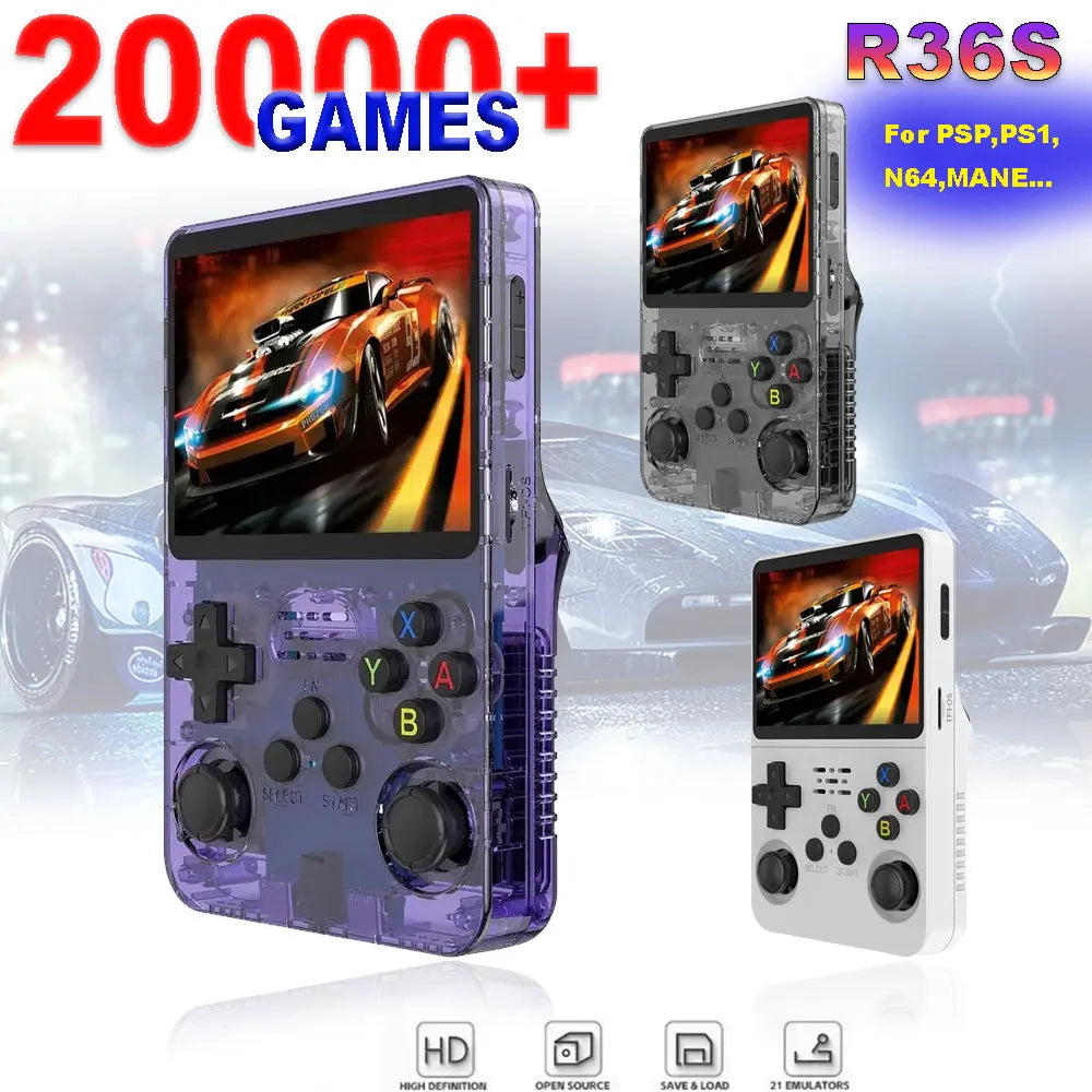 R36S Portable Handheld Game Console