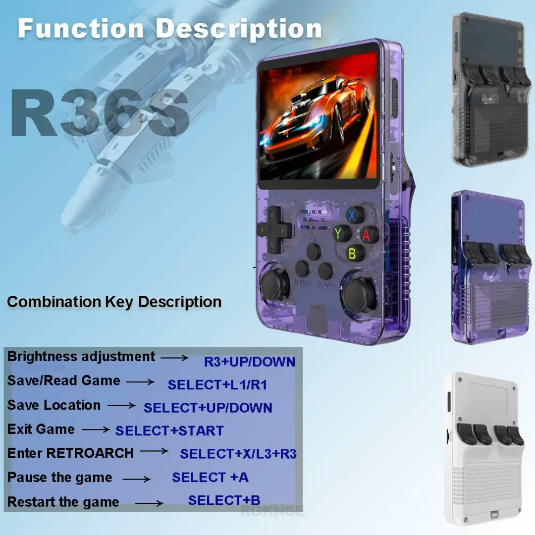 R36S Portable Handheld Game Console