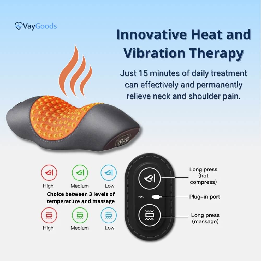 RelaxTherm Neck - Electric Neck Massager Pillow