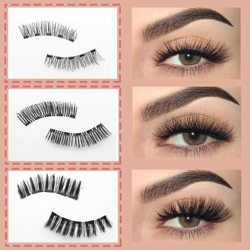 Reusable Magnetic Eyelash Kit