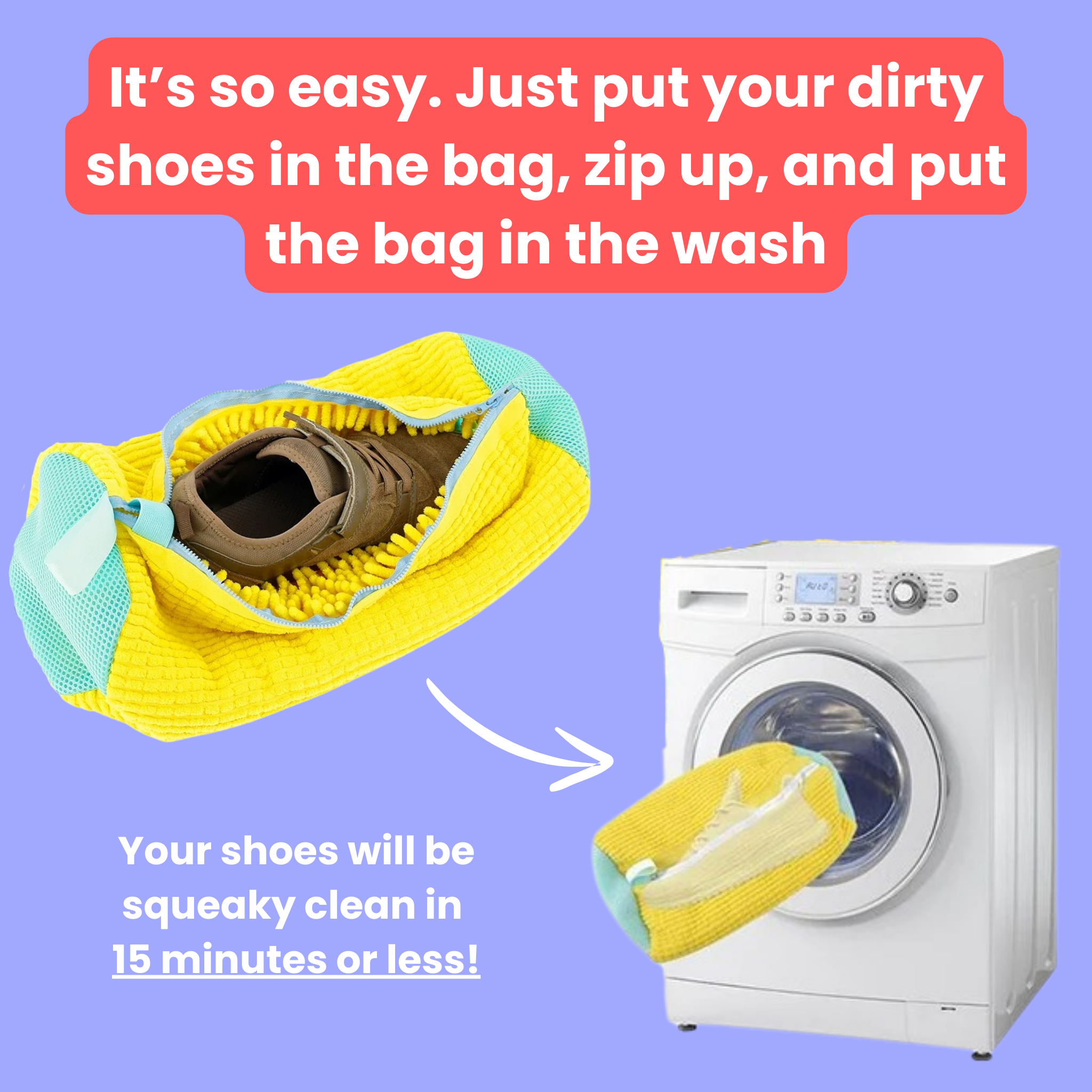 Shoe Restore Laundry Bag