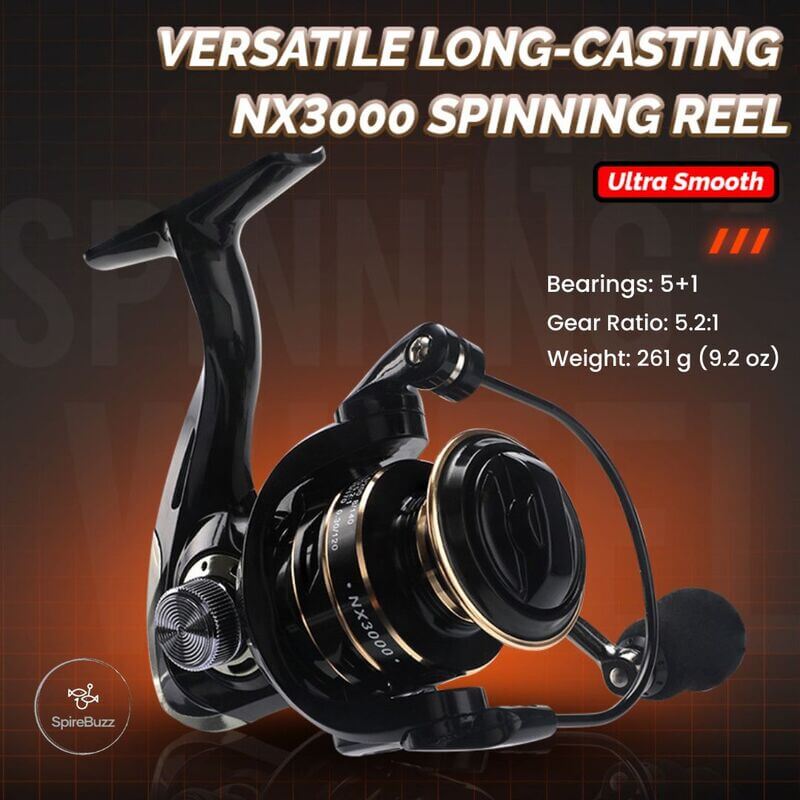 Spirebuzz ApexHunter Telescopic Fishing Rod + Reel Combos