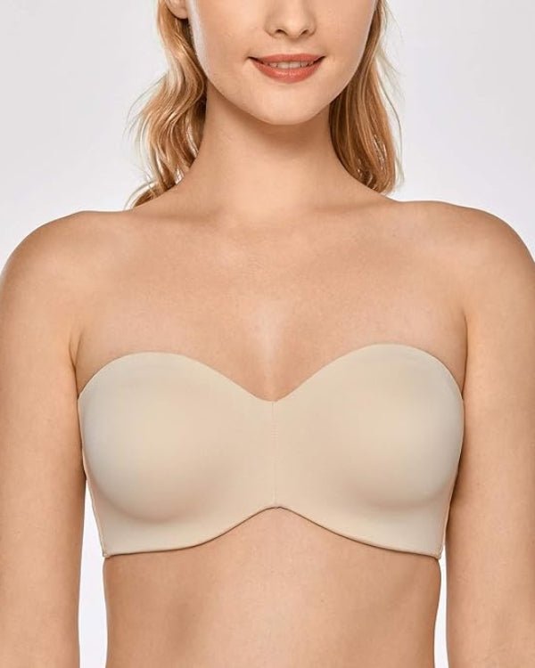 Strapless Bra - Underwire Plus Size Support