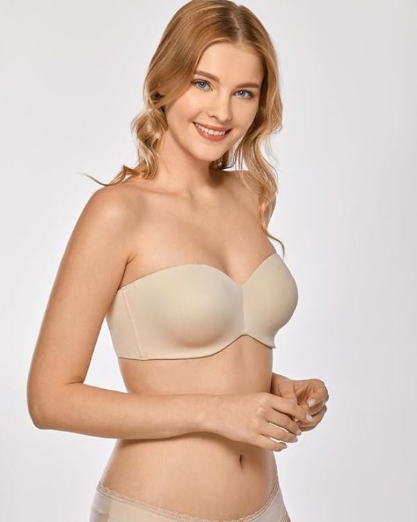 Strapless Bra - Underwire Plus Size Support