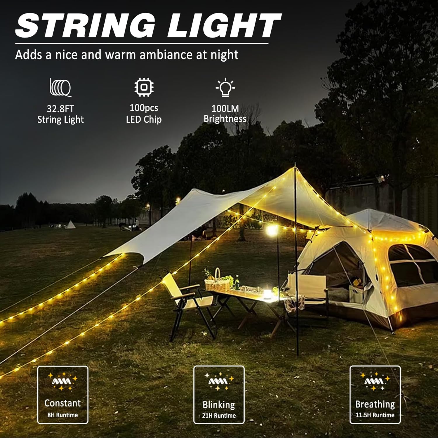 String Camp Lamp