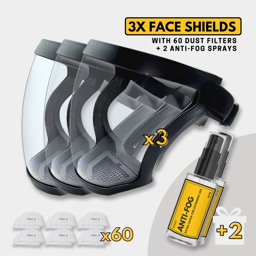 Tooltekt Anti-Dust & Fog-Free Face Shield