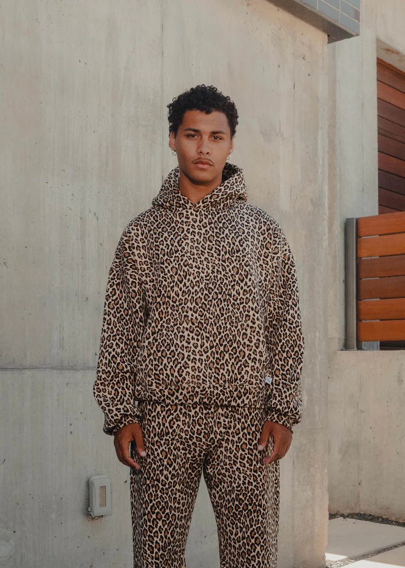 Unisex Luxe Leopard Hoodie