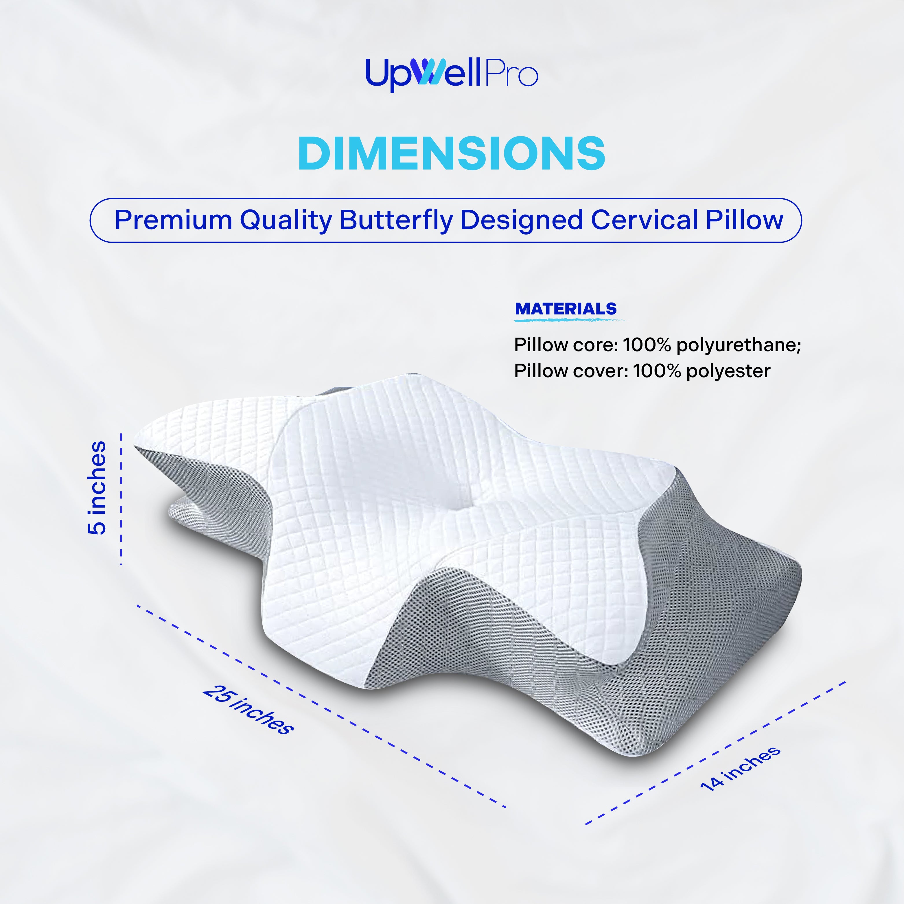 Upwell Pro Butterfly Memory Pillow| Flash Sale