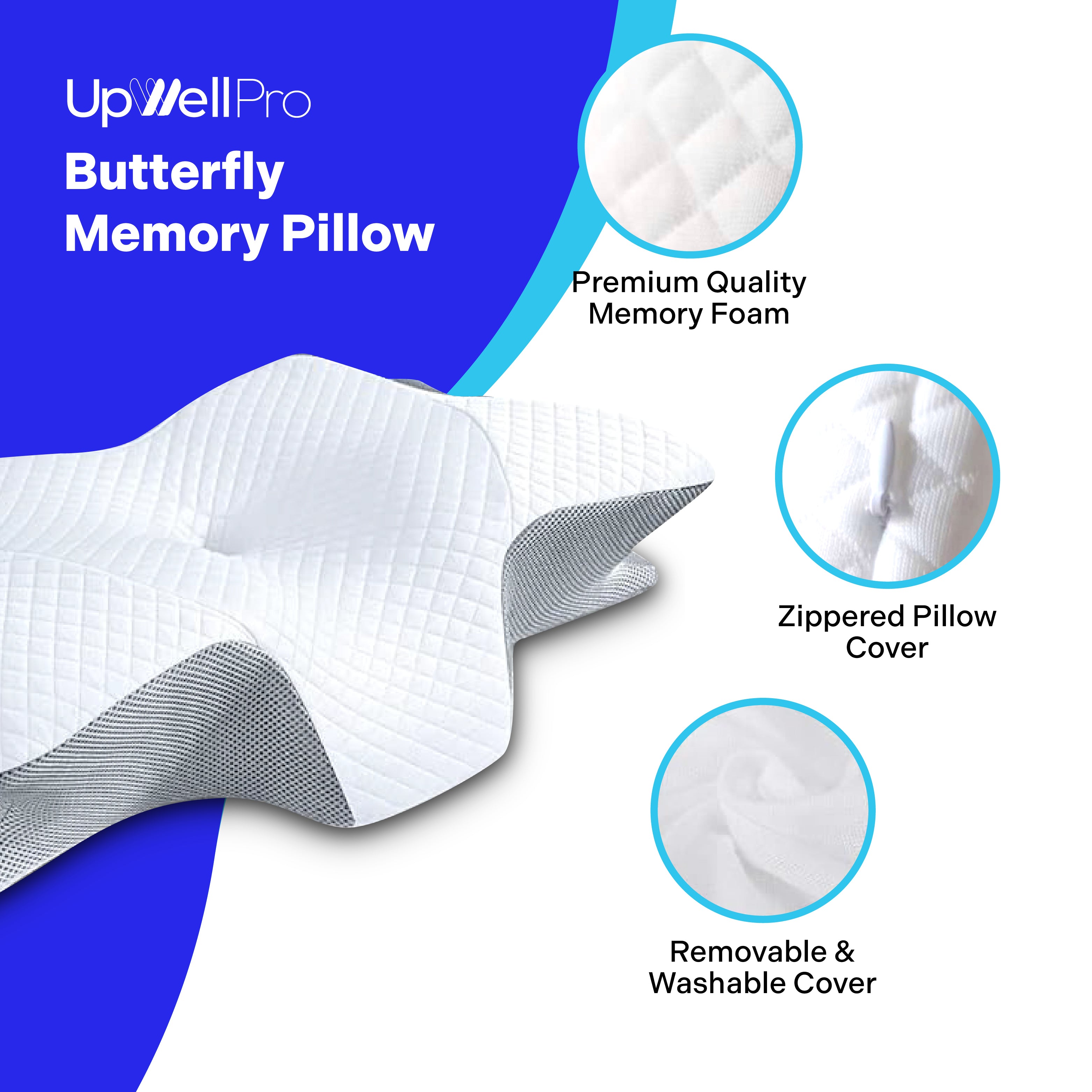 Upwell Pro Butterfly Memory Pillow| Flash Sale