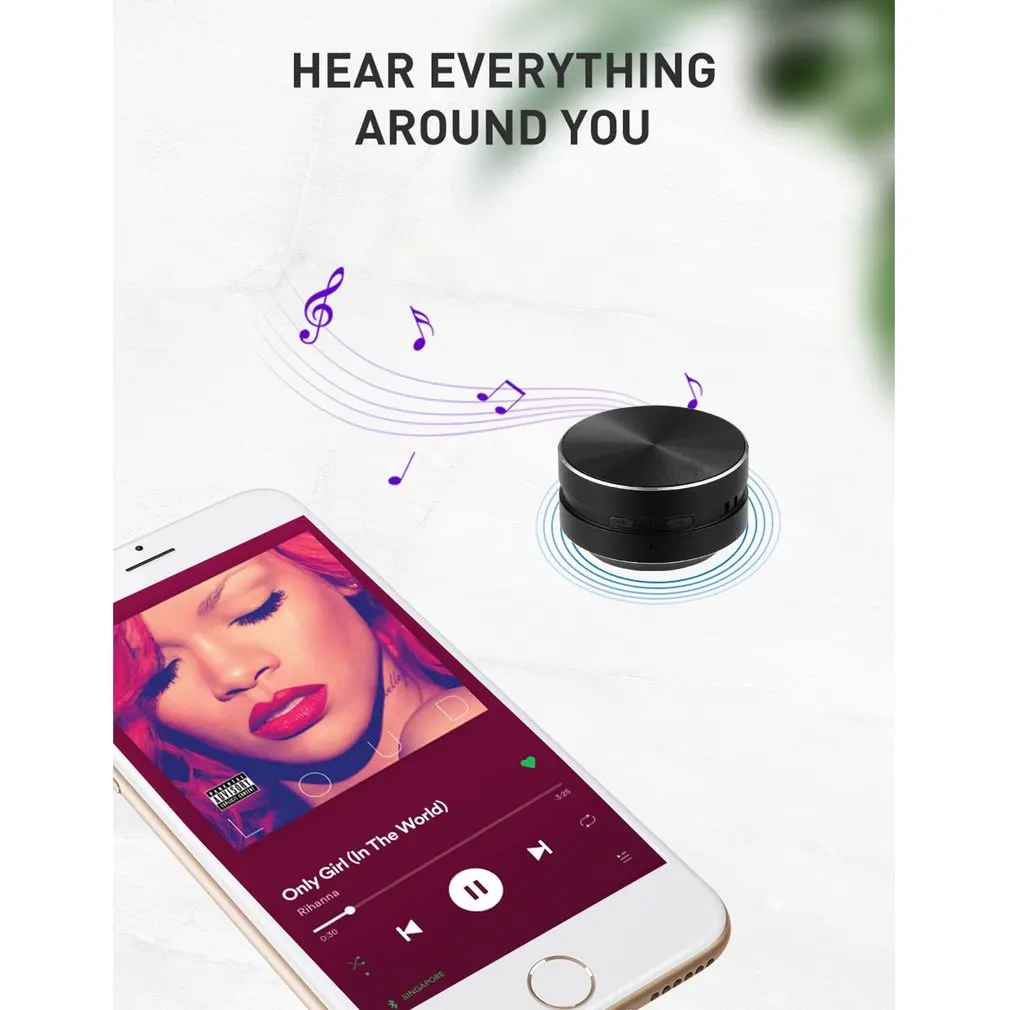 VibratoSound Portable Mini Bluetooth Speaker