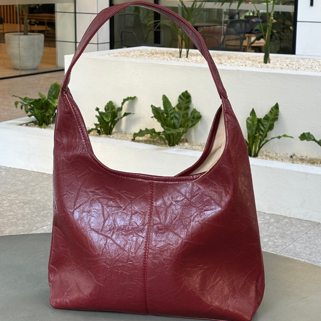 Violette - Distressed Leather Tote