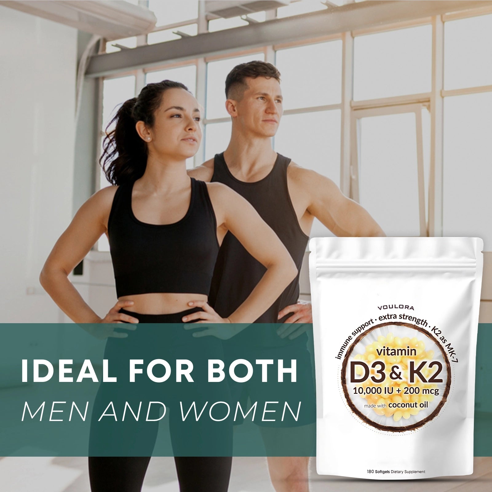 Vitamin D3 & K2