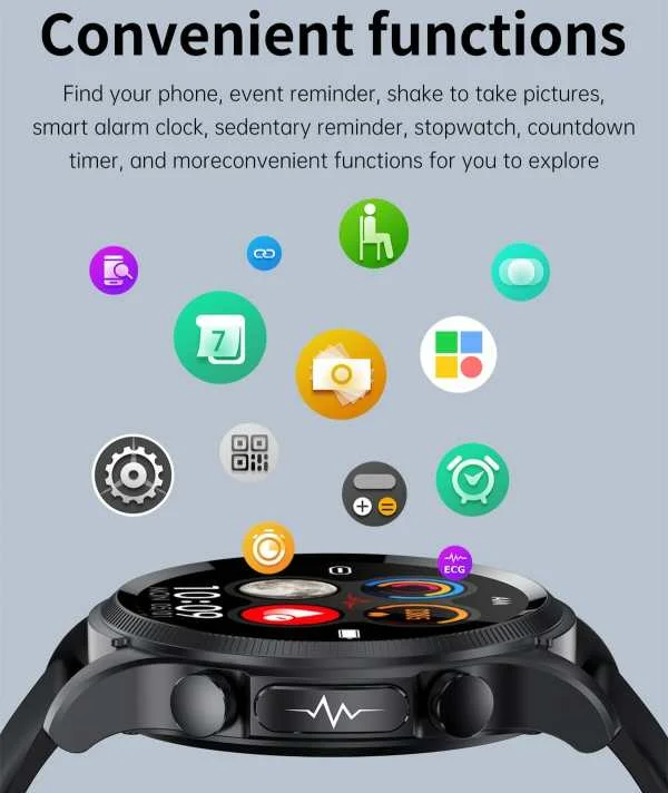 Vitanix Smartwatch - Blood Glucose Test Smartwatch