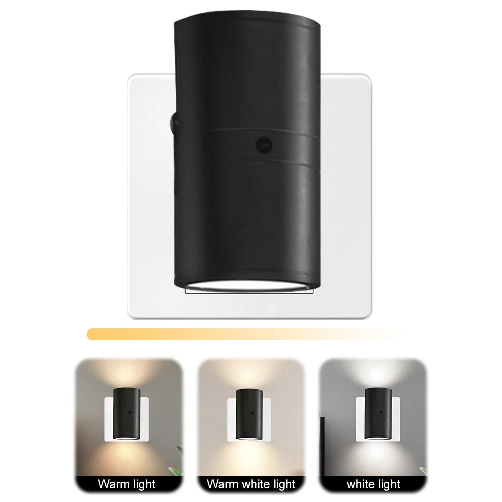 Wall-mounted Night Light - 16W Power - Powerful and Safe Lighting - 3000K Warm Light - Perfect for Nighttime Rest