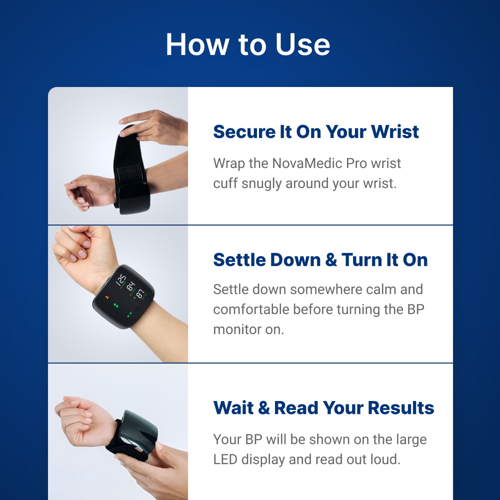 Wrist Blood Pressure Monitor 