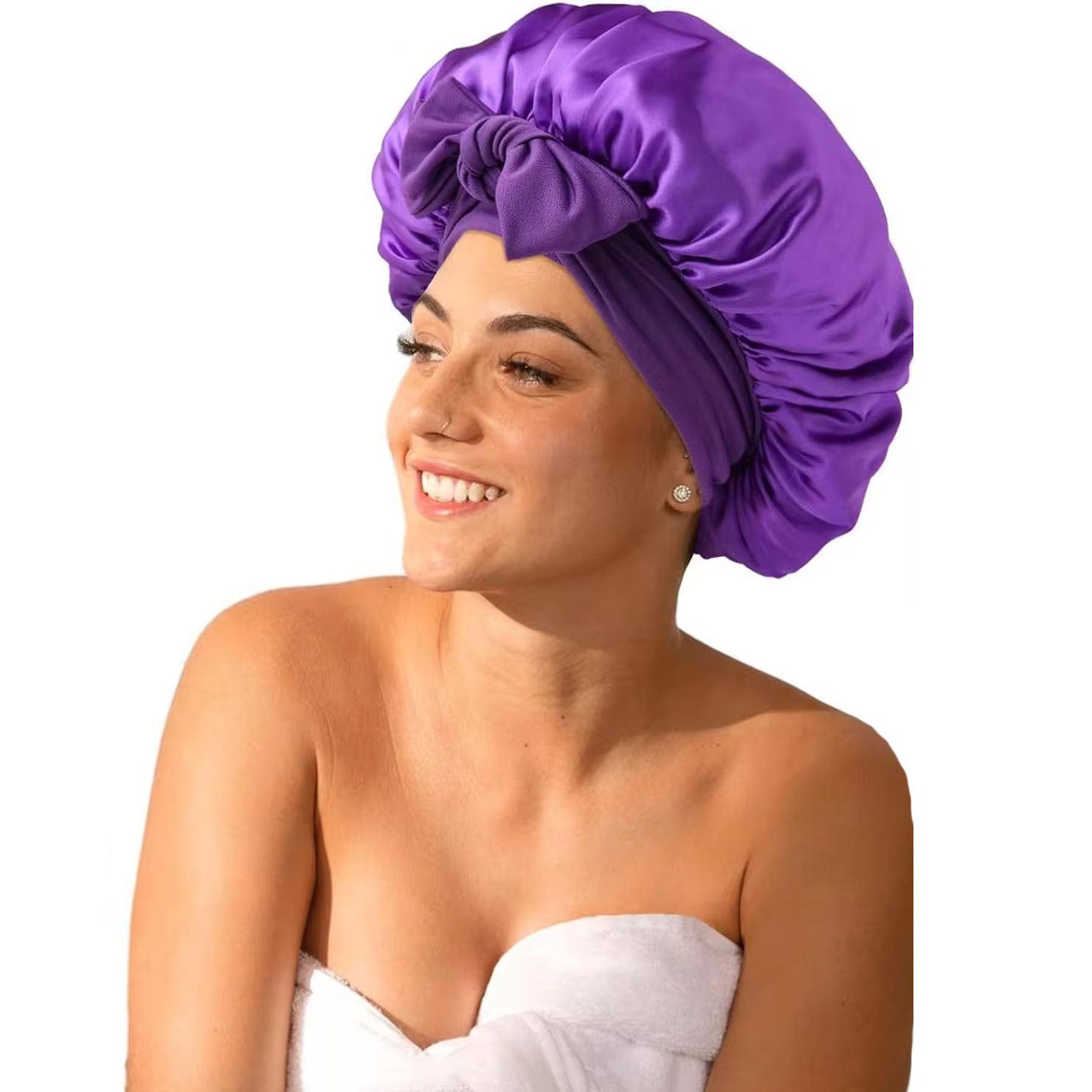 100% Pure Silk Hair Protection Bonnet