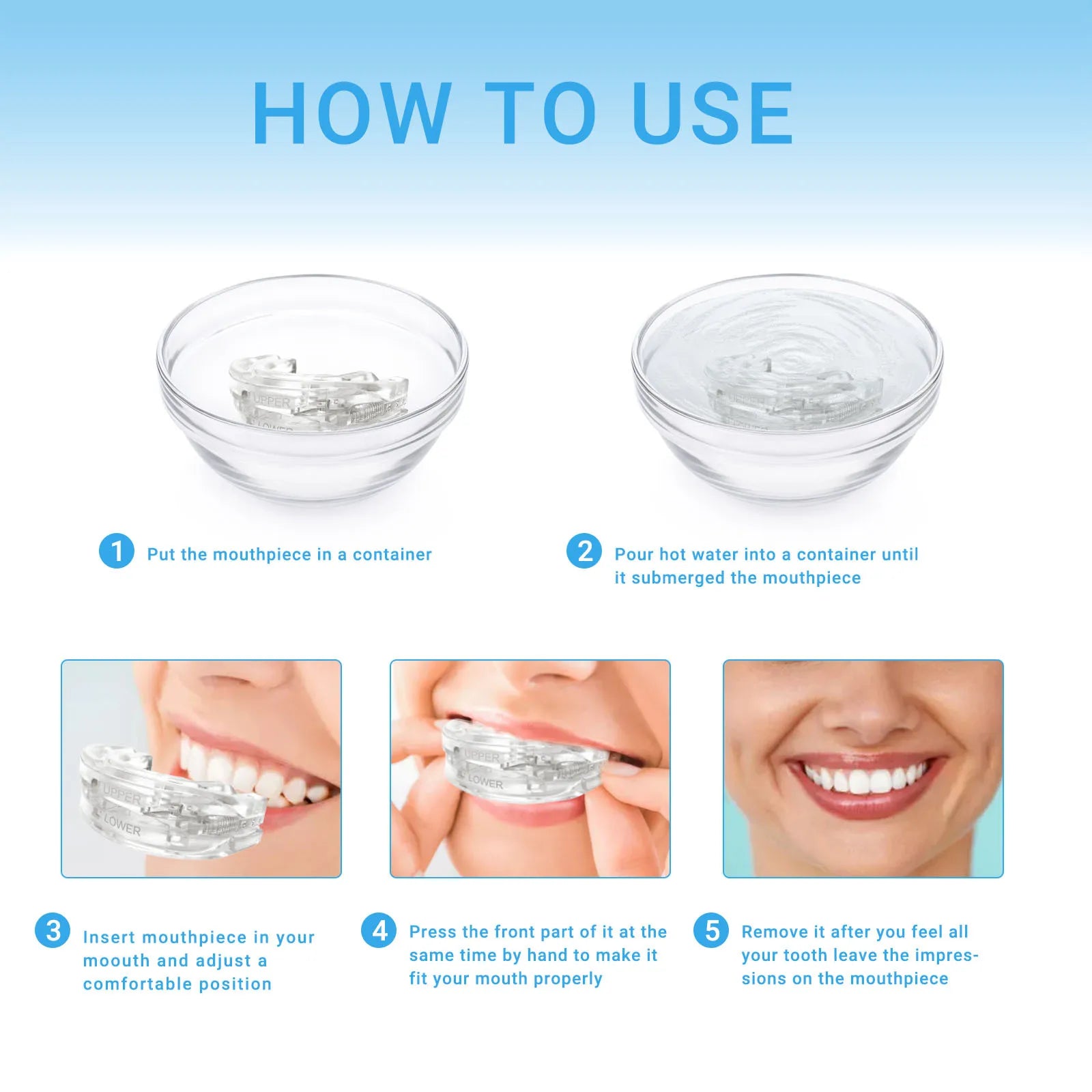 Adjustable Anti-Snoring Mouthpiece