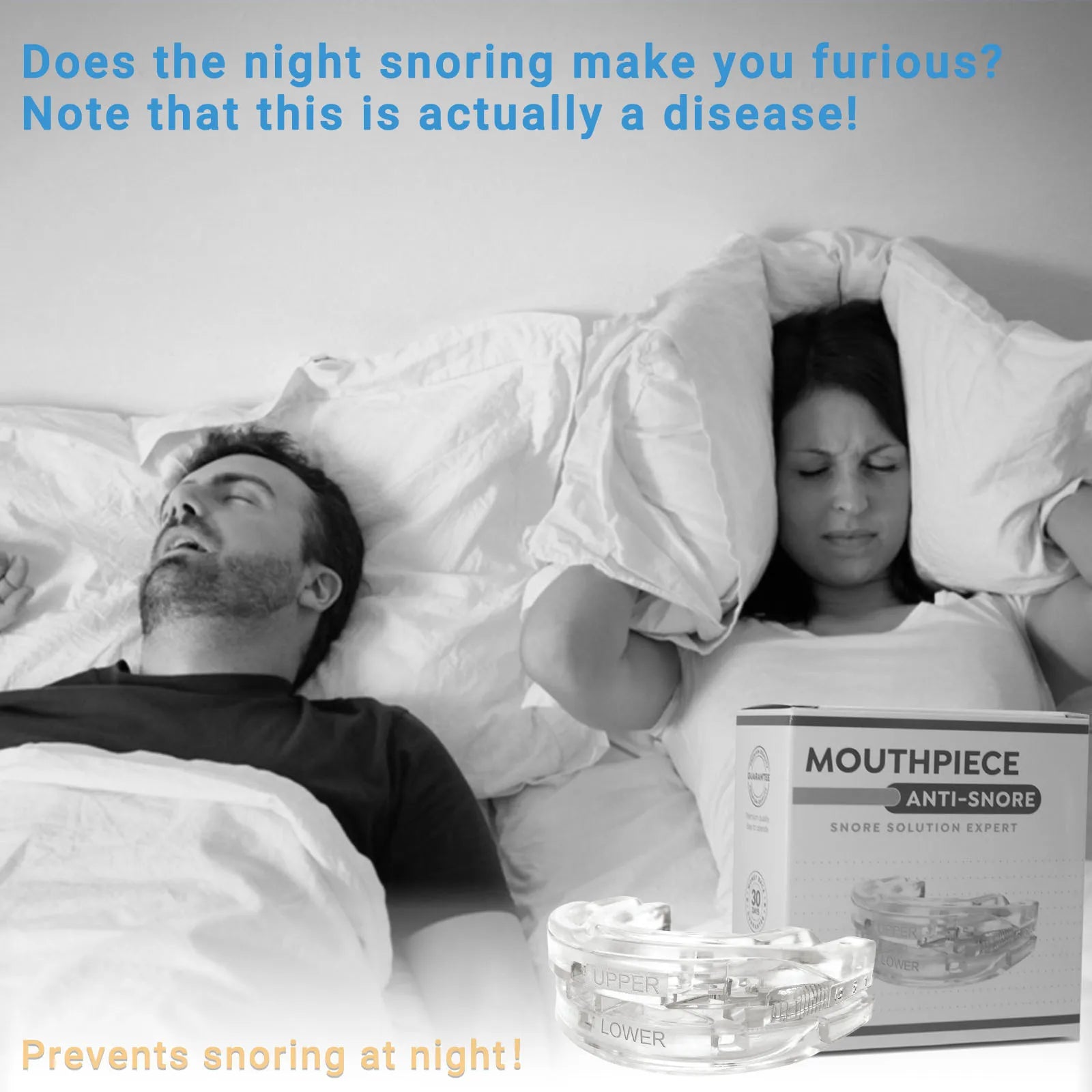 Adjustable Anti-Snoring Mouthpiece