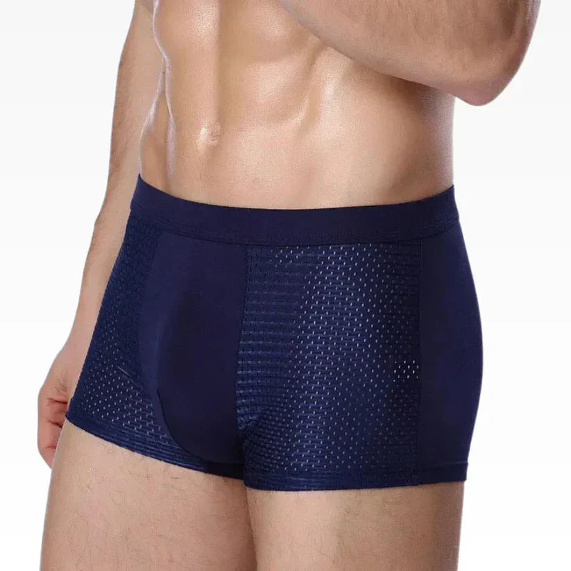 Bamboo Fiber Boxer Shorts - For All-day Comfort