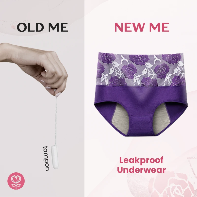 BloomyFit - High Waist Antibacterial Panties