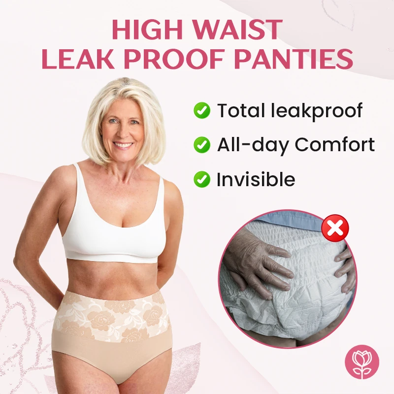 BloomyFit - High Waist Antibacterial Panties