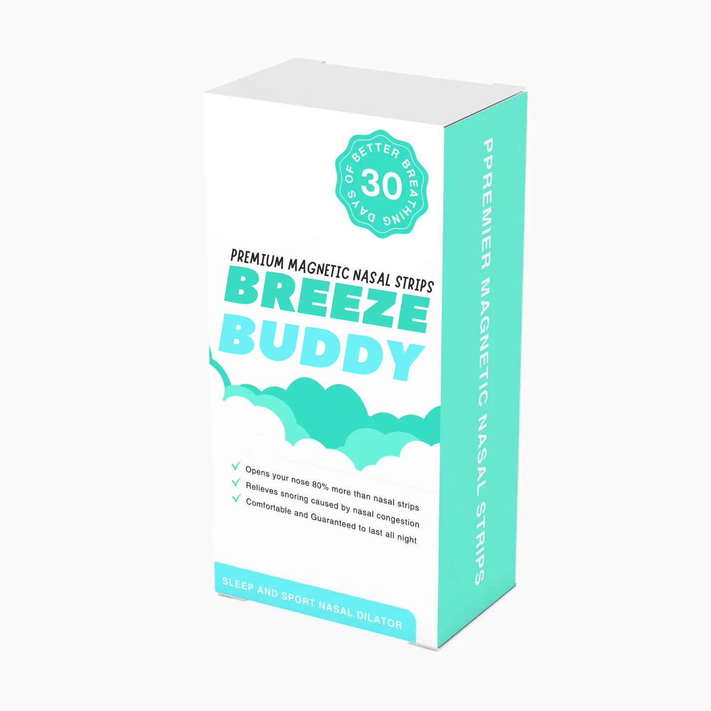 BreezeBuddy – Magnetic Nasal Strip