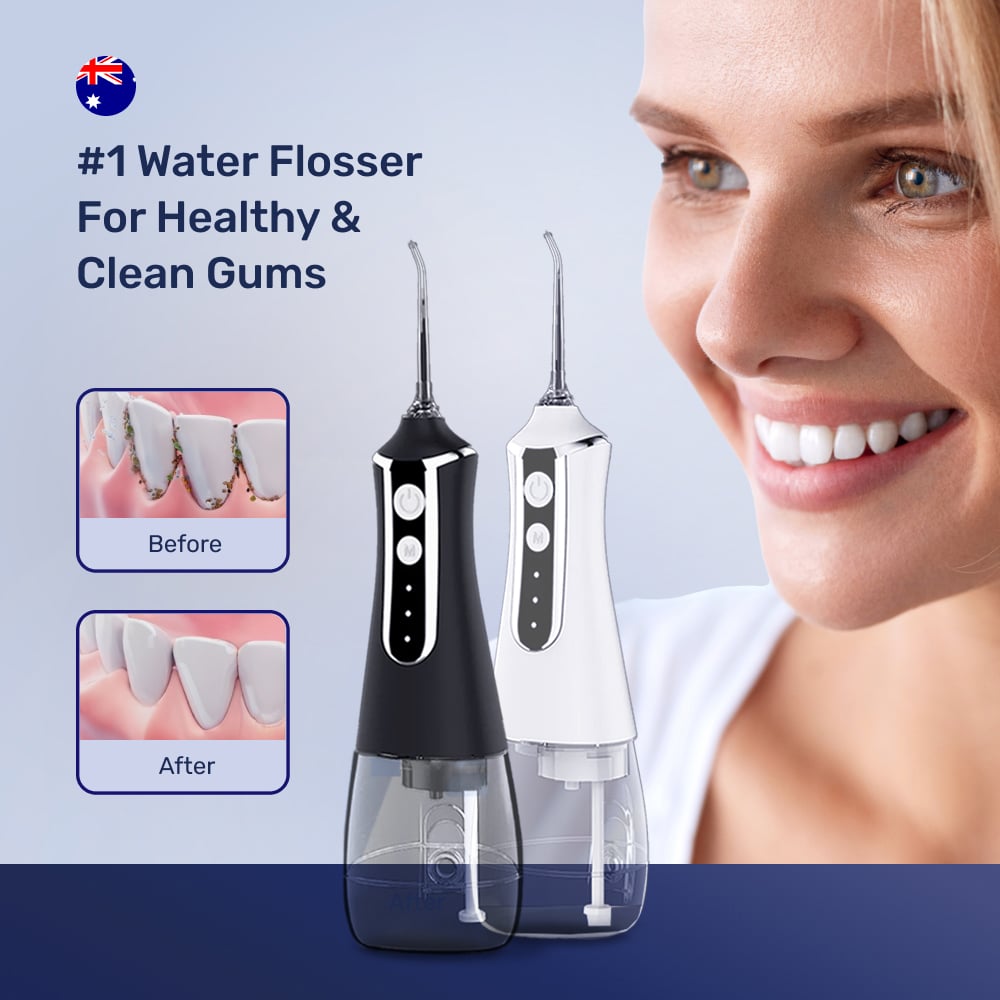 Clean & Healthy Gums With WellaWhite Water Flosser