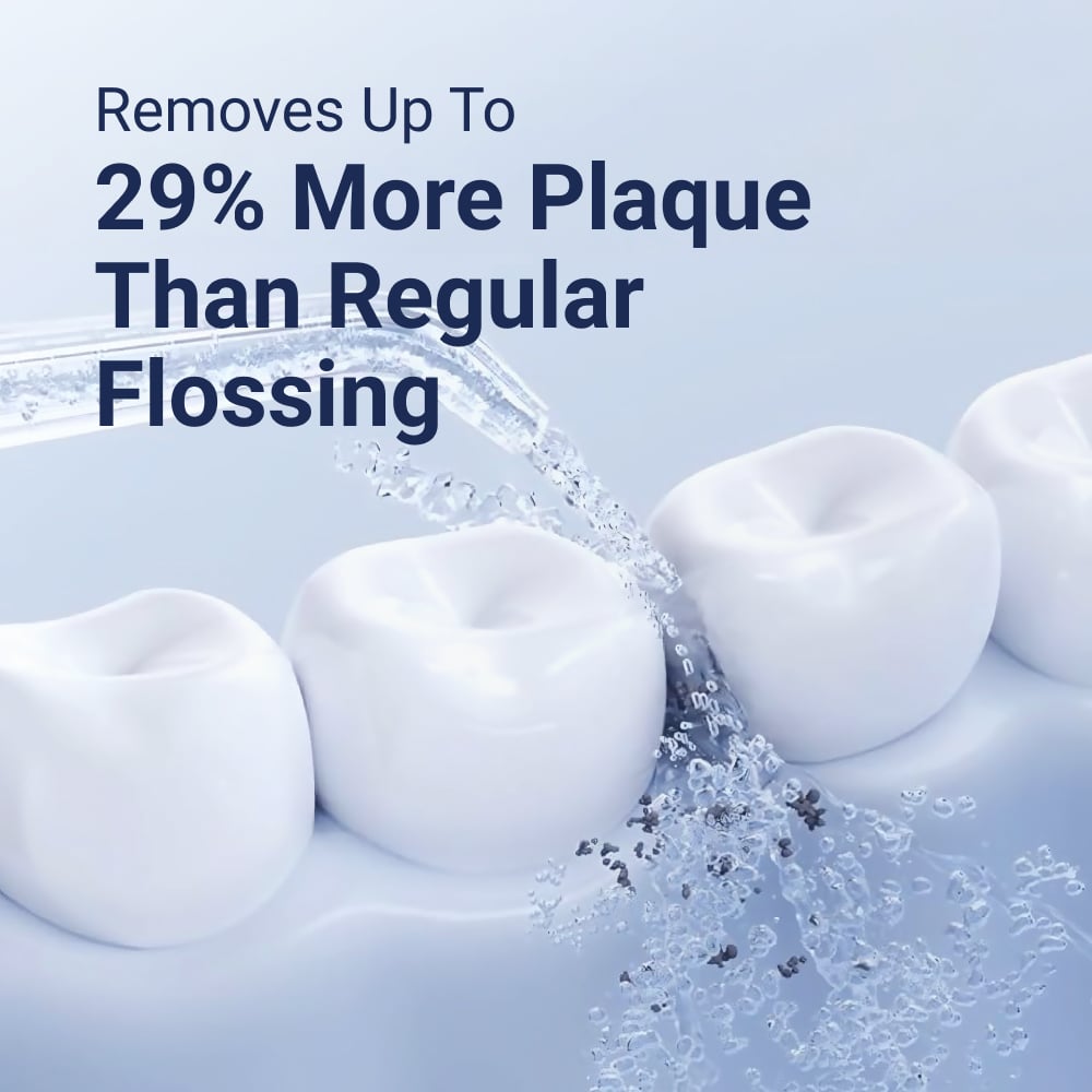 Clean & Healthy Gums With WellaWhite Water Flosser