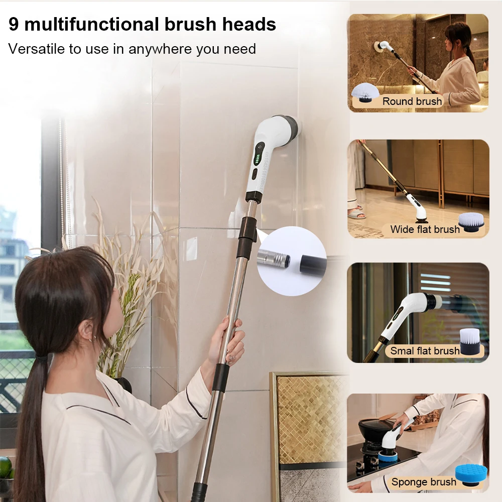 Cordless Electric Cleaning Brush