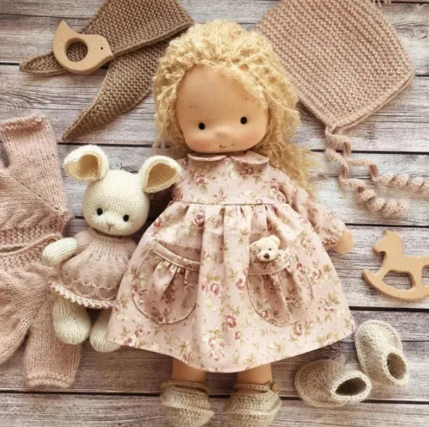 Handmade Waldorf Doll