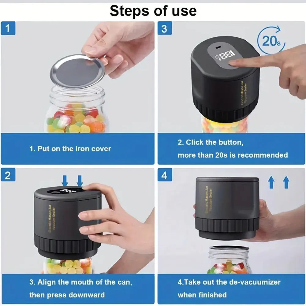 Mason Jar Vacuum Sealer