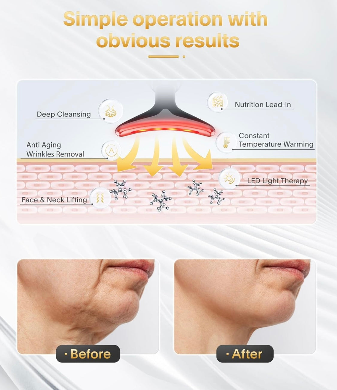 Microcurrent Facial Device