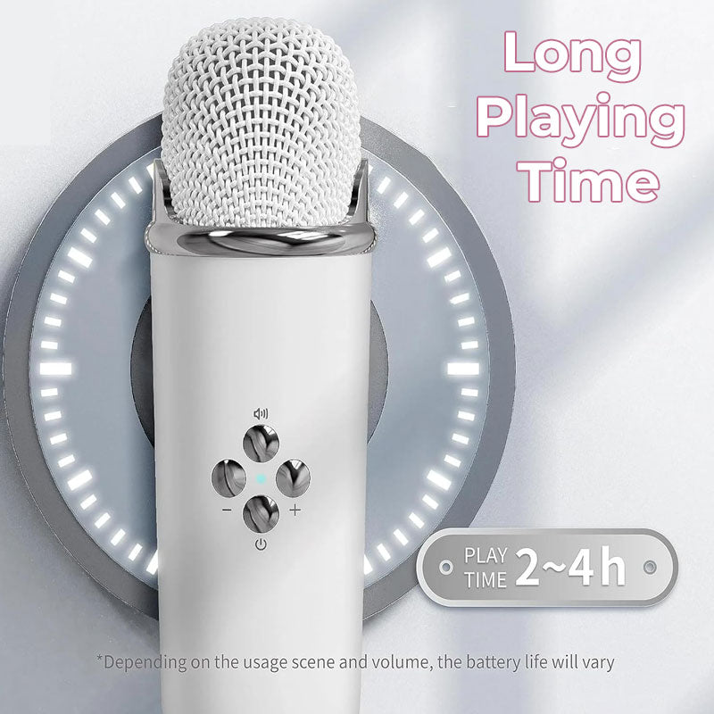 Mini Karaoke Machine Portable Bluetooth Speaker