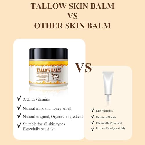 Nature's Skincare - 100% Grassfed Tallow Balm (2oz)