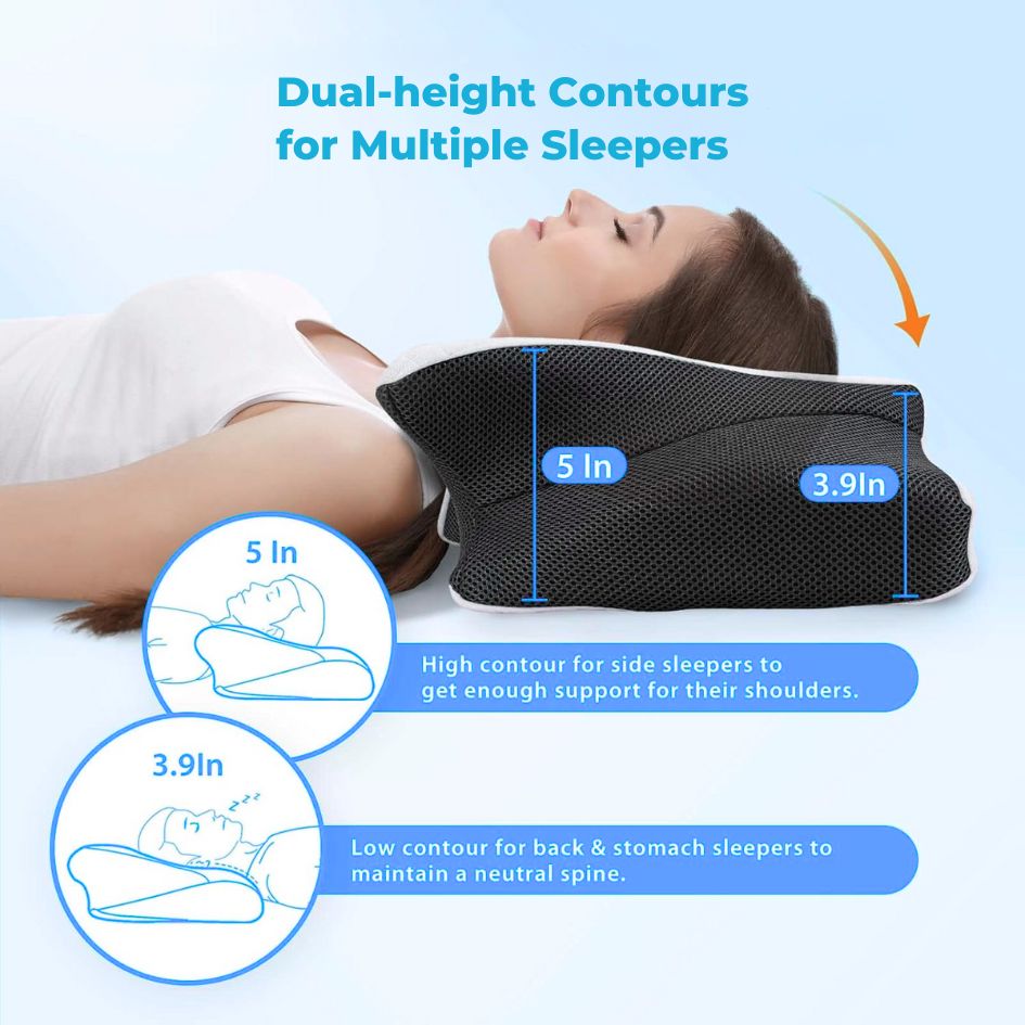 Nebula Contour Relief Pillow