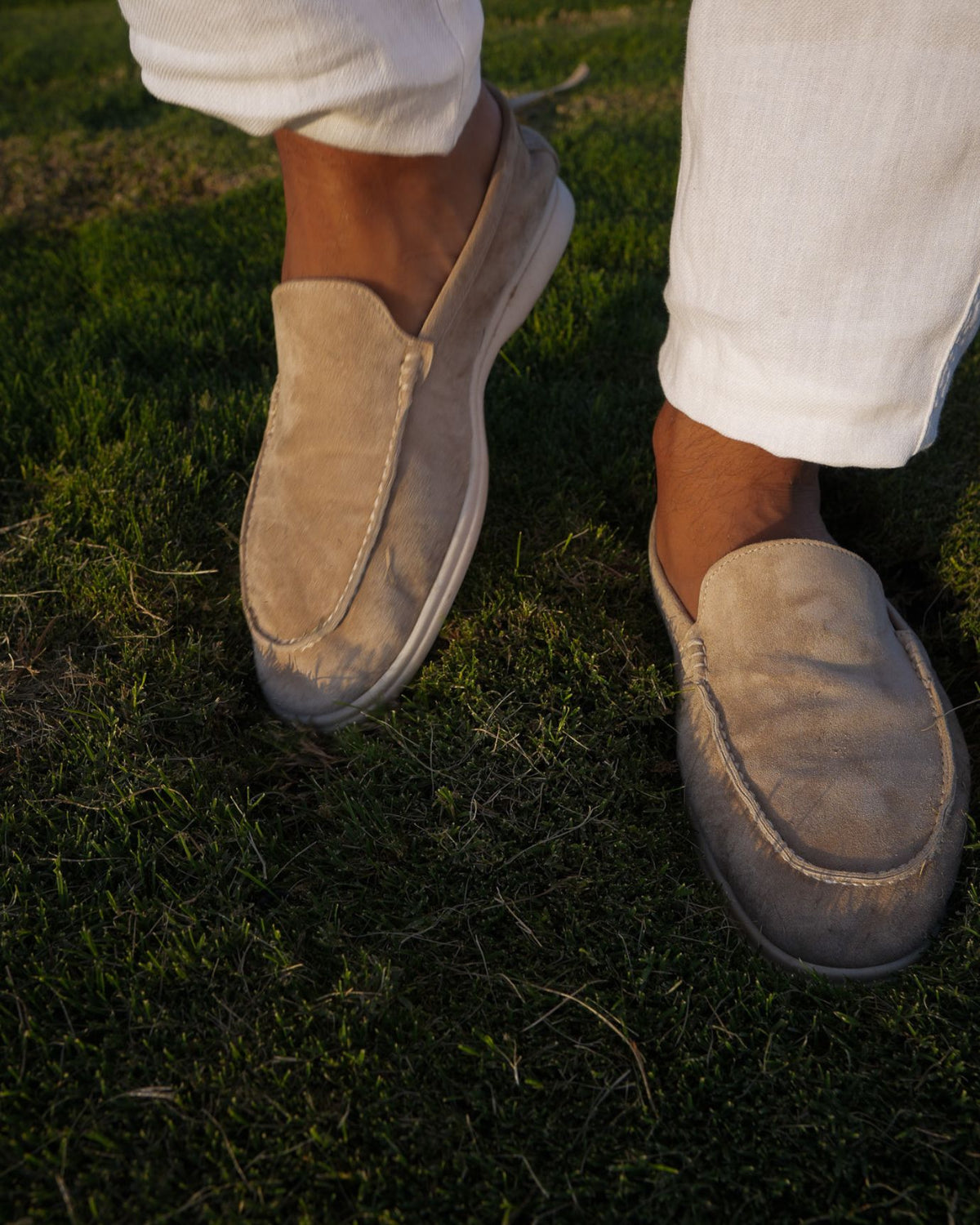 Old Money Suede Loafers