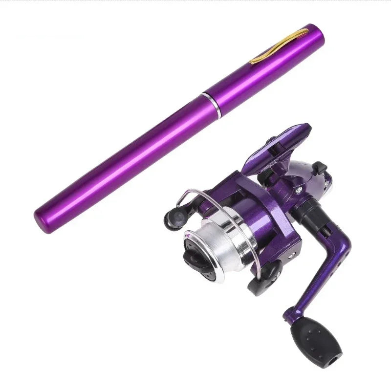 Pen Fishing Rod With Spin Reel