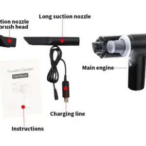 Rechargeable Handheld Auto Vacuum