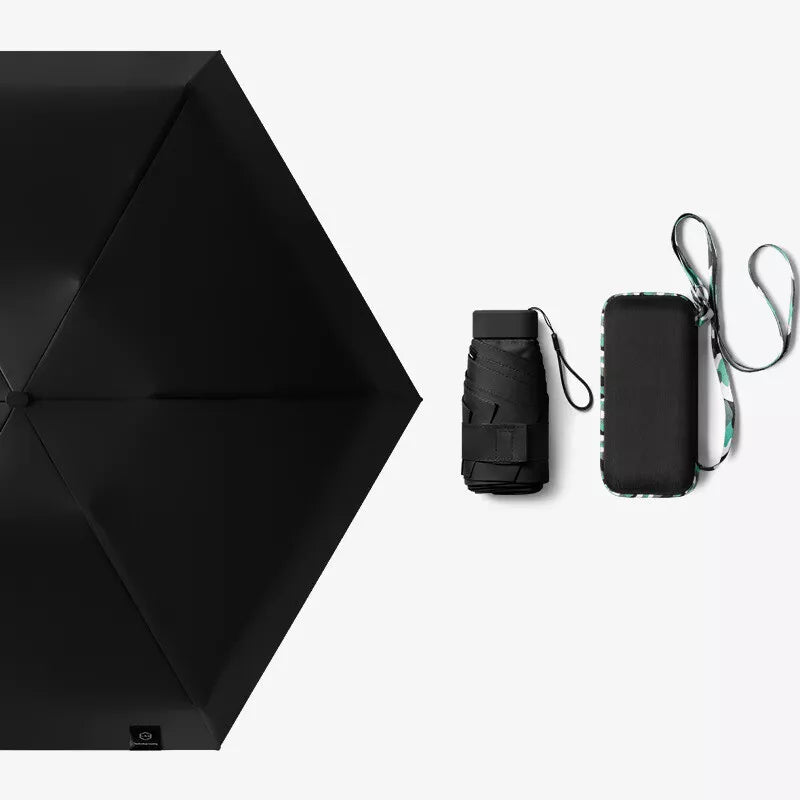 Serenosole RainMate Mini Umbrella | Easy to take with you and always keeps you dry | Smallest Umbrella 2024 (1+1 FREE)