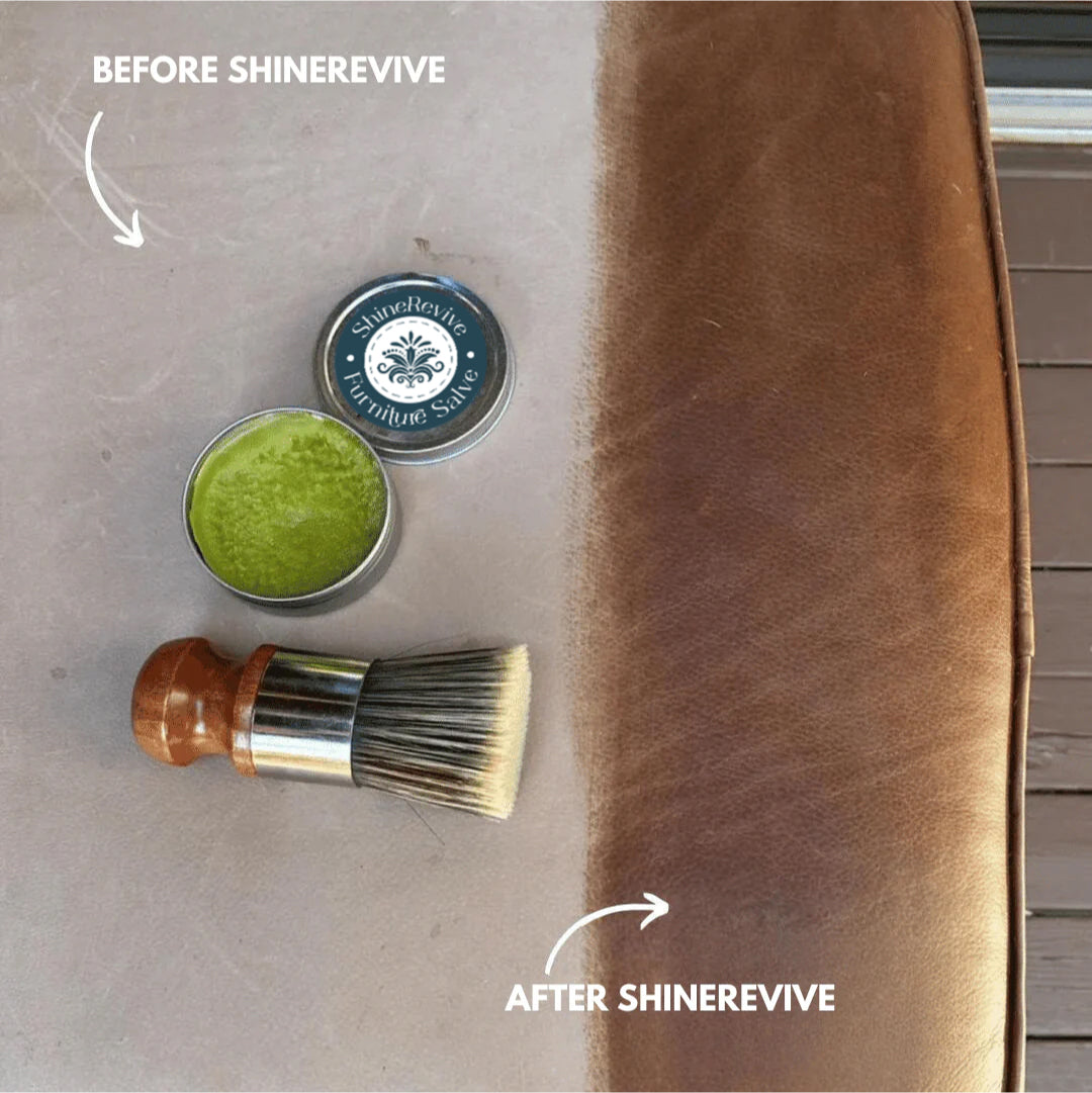 ShineRevive - Leather & Furniture Repair Salve + Applicator Brush