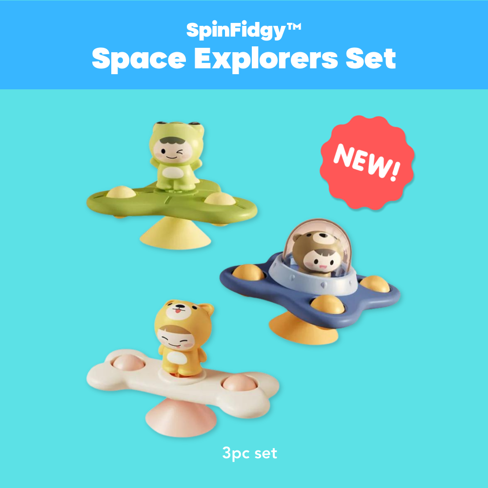 SpinFidgy - Baby Sensory Spinner Toys