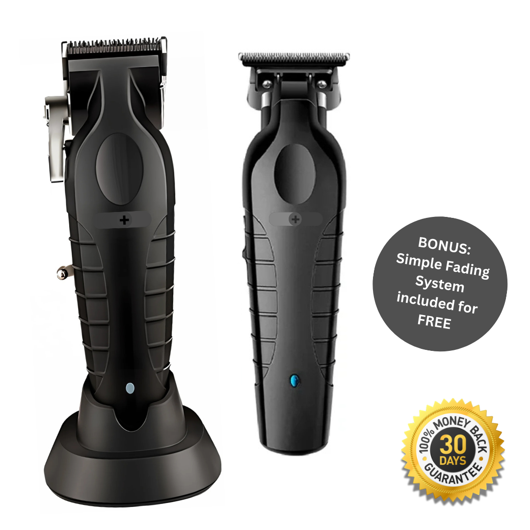 The Blackout Barber Kit - Premium Clipper & Trimmer + FREE Fading System