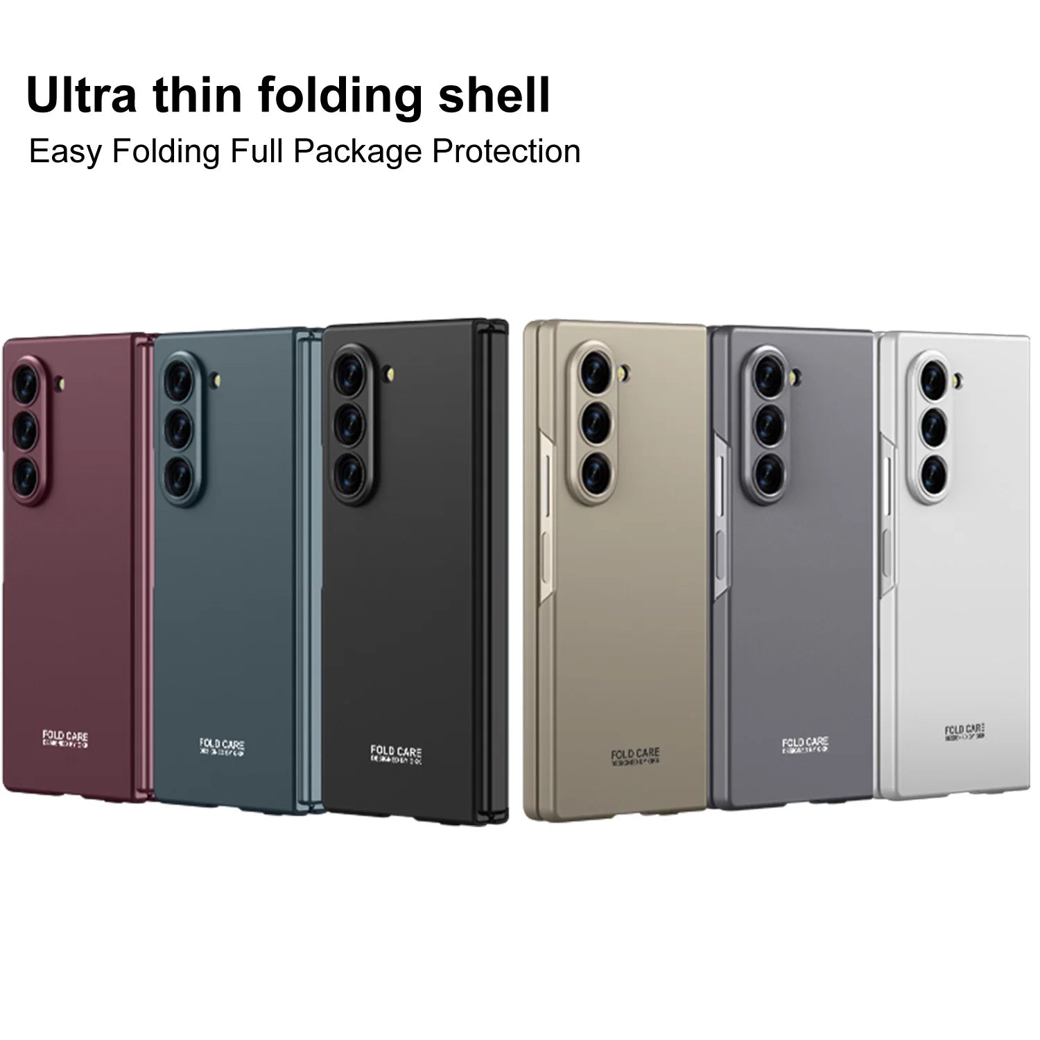 Ultra-Thin Armor Shockproof Case for Samsung Galaxy Z Fold 6