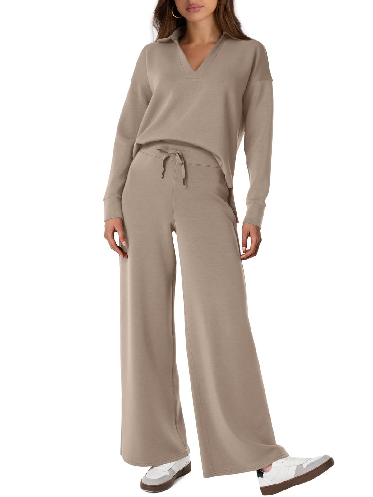 Women's 2 Piece Sets Outfits Casual Long Sleeve Sweatsuits Sets